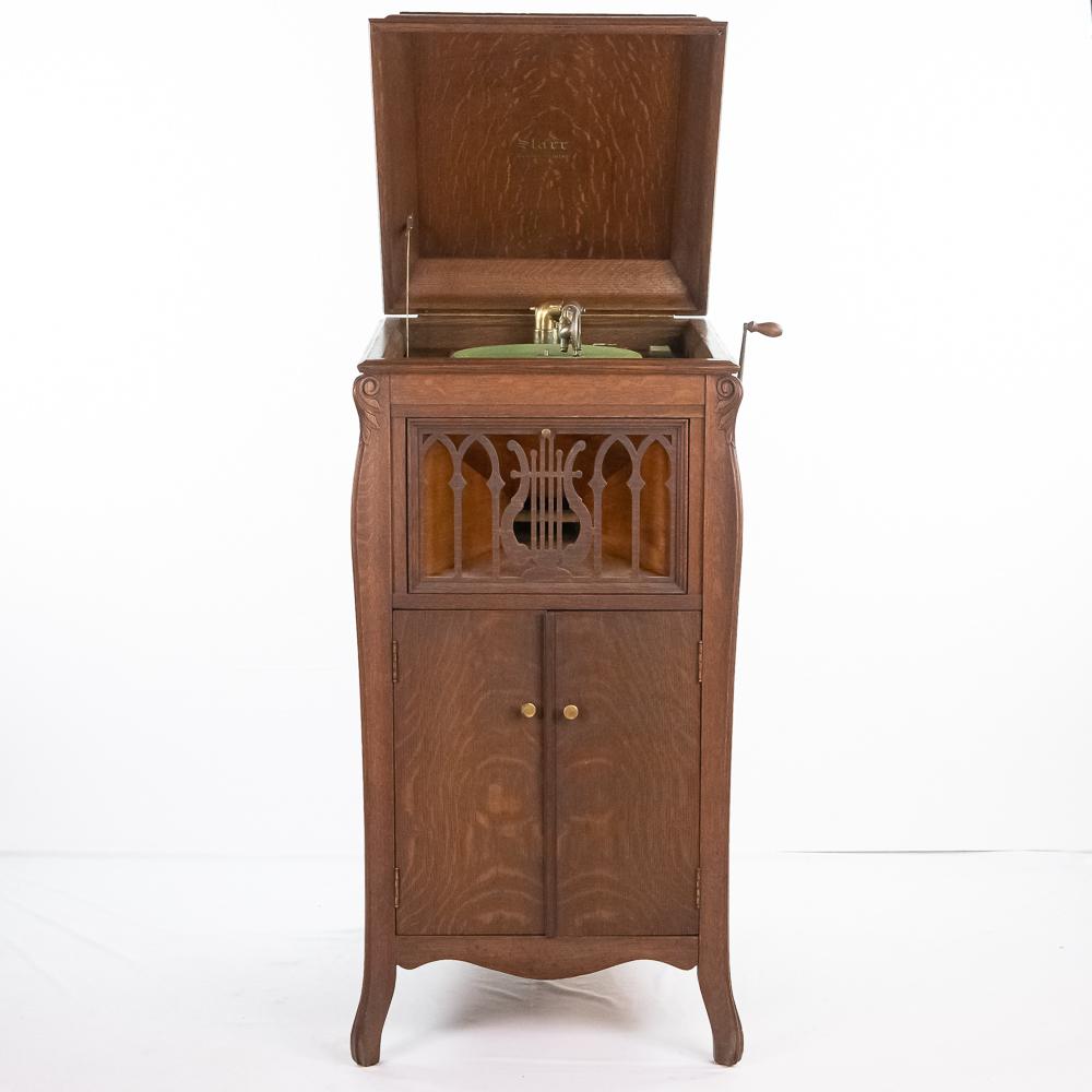 Starr Oak Upright Phonograph (1 of 19)