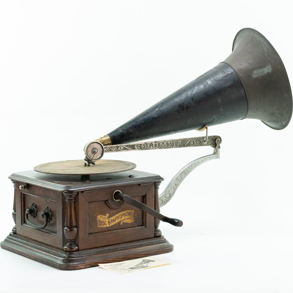 Columbia AH Front Mount Disc Horn Phonograph (1 of 9)