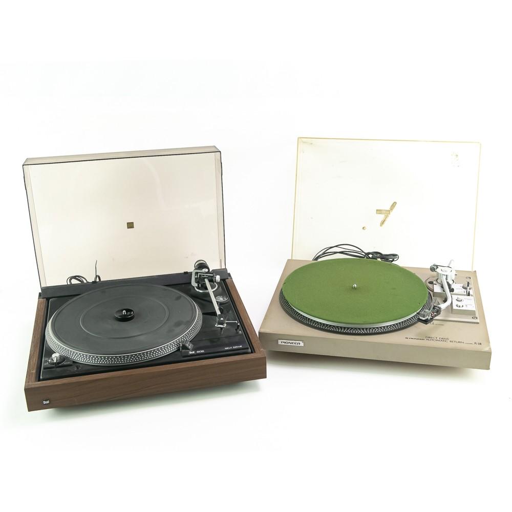(2) Turntables Dual 506 and Pioneer PL-518 (1 of 20)