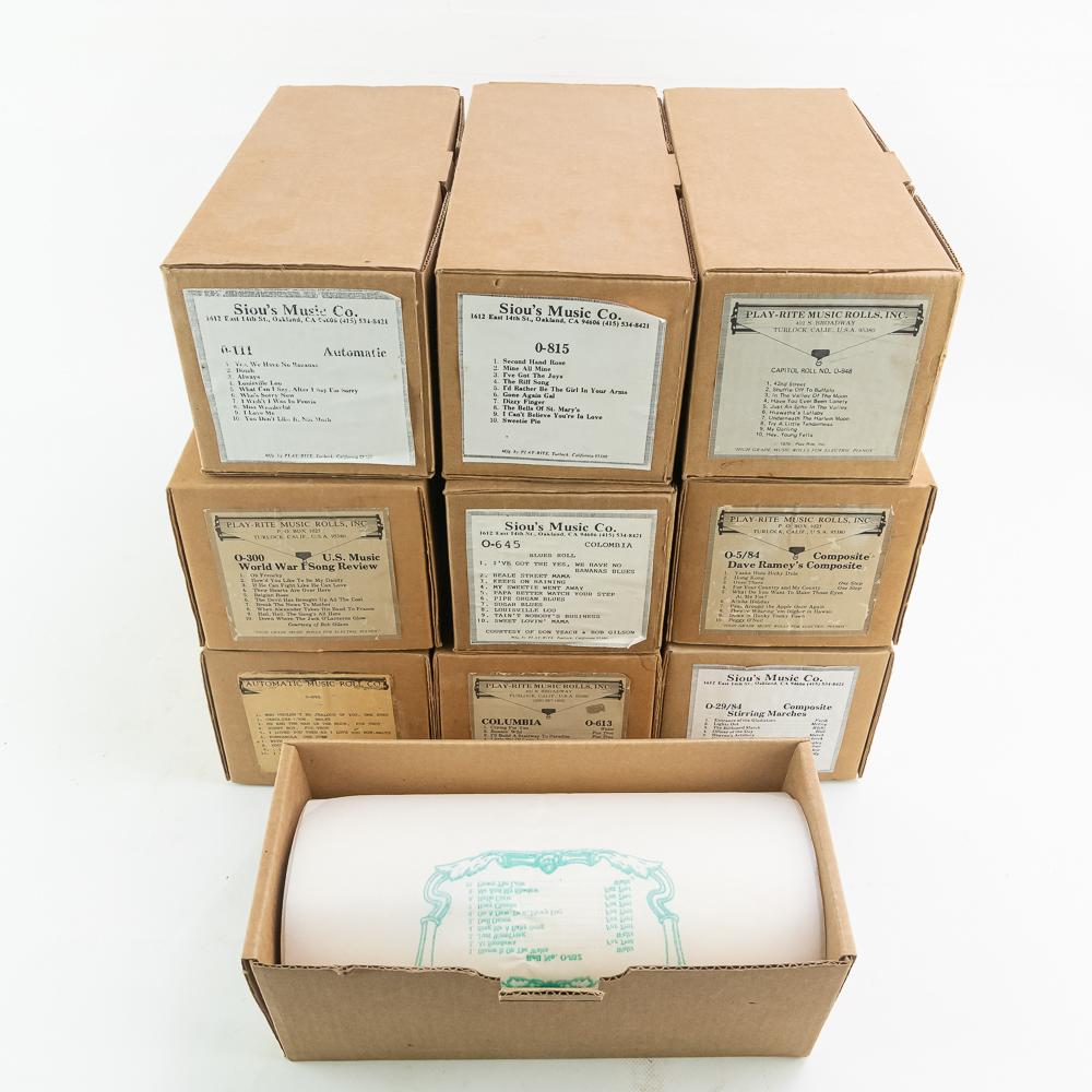 Lot of 10 Nickelodeon "O" Rolls (1 of 11)