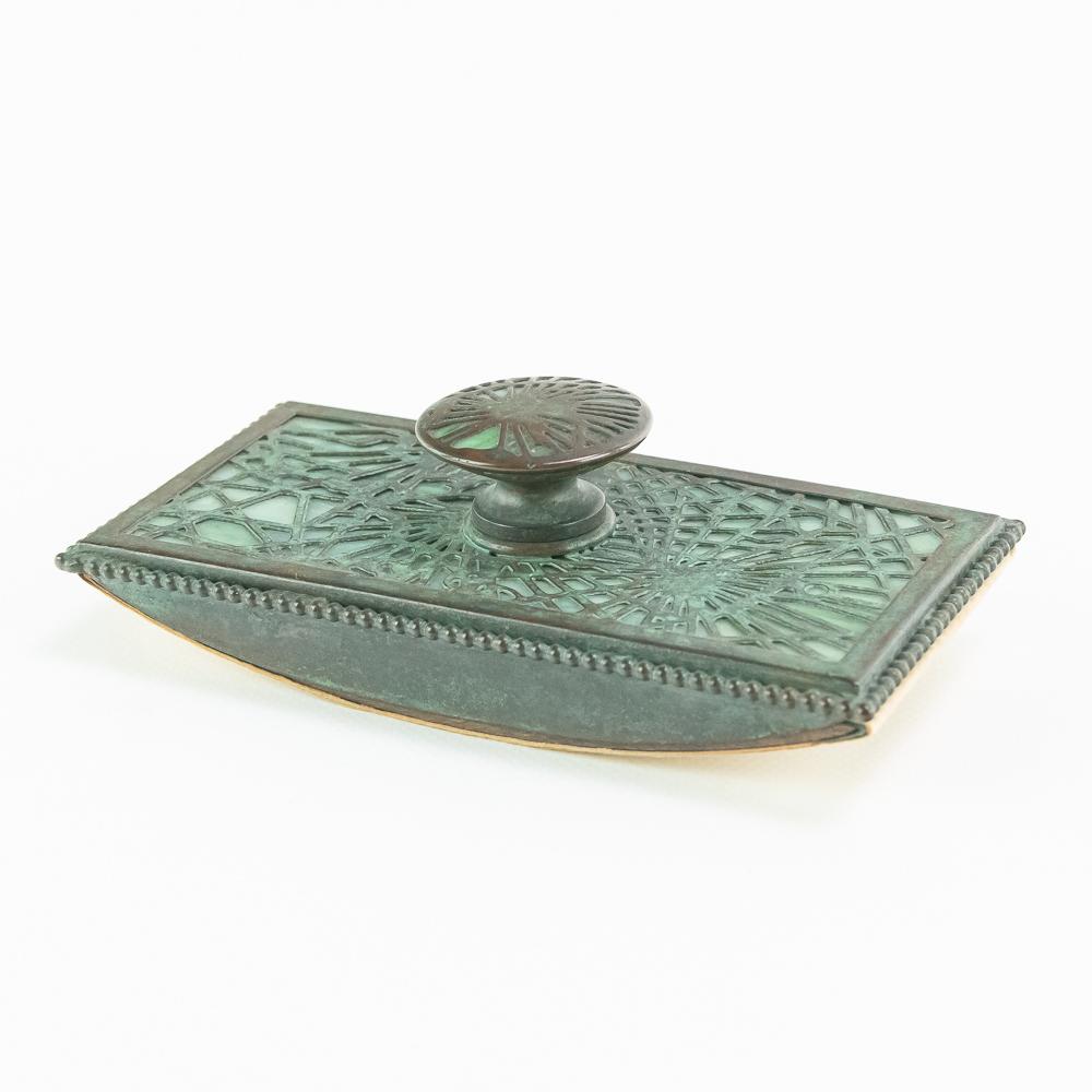 Tiffany Pine Needle Desk Set Ink Blotter (1 of 10)