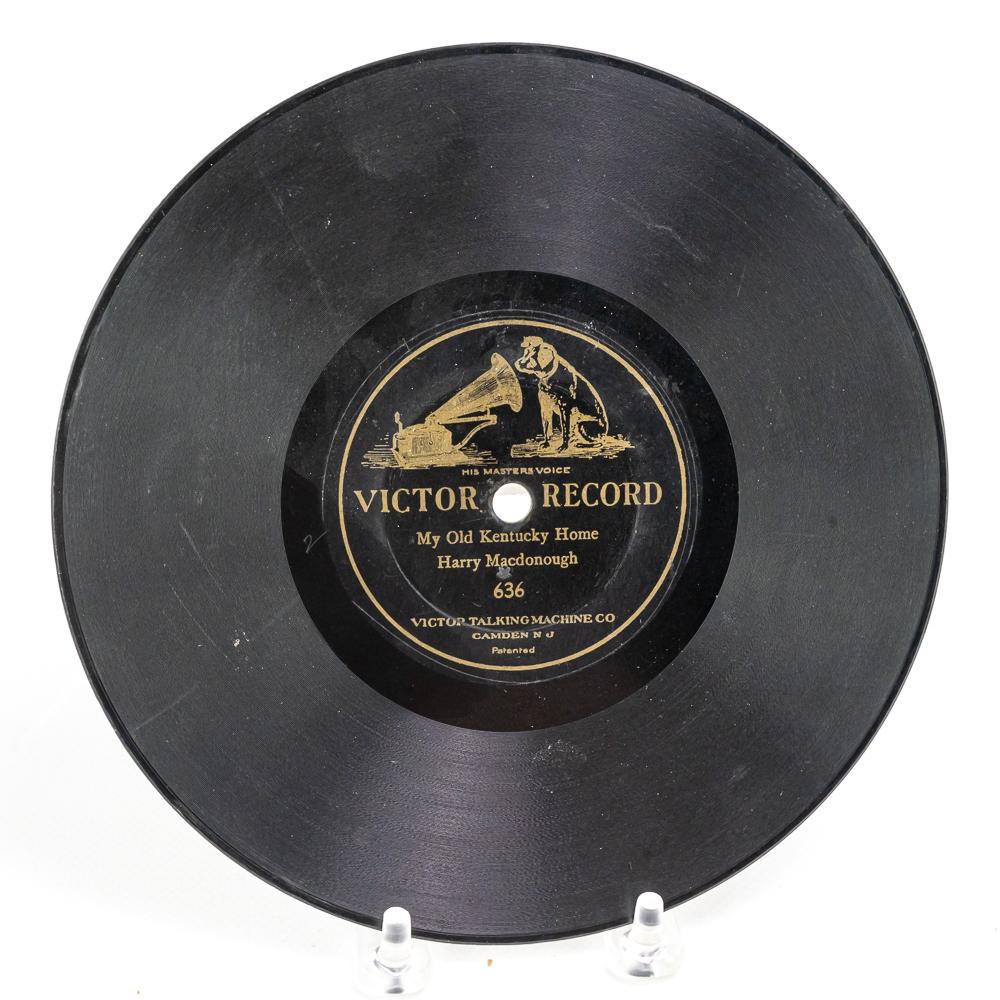 Victor 7" Disc Record 636 (1 of 2)