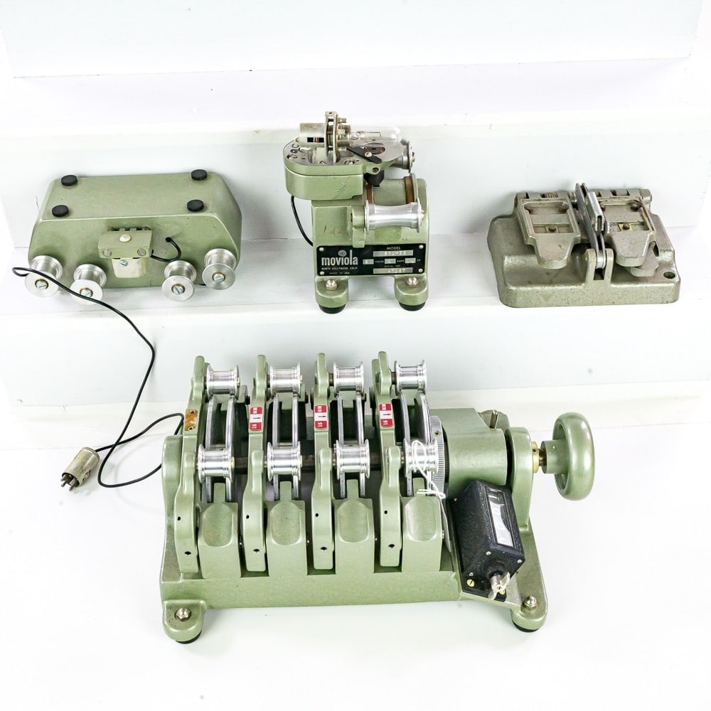 Collection of Vintage Film Editing Equipment: Very nice collection of various vintage film editing equipment. Please see photos