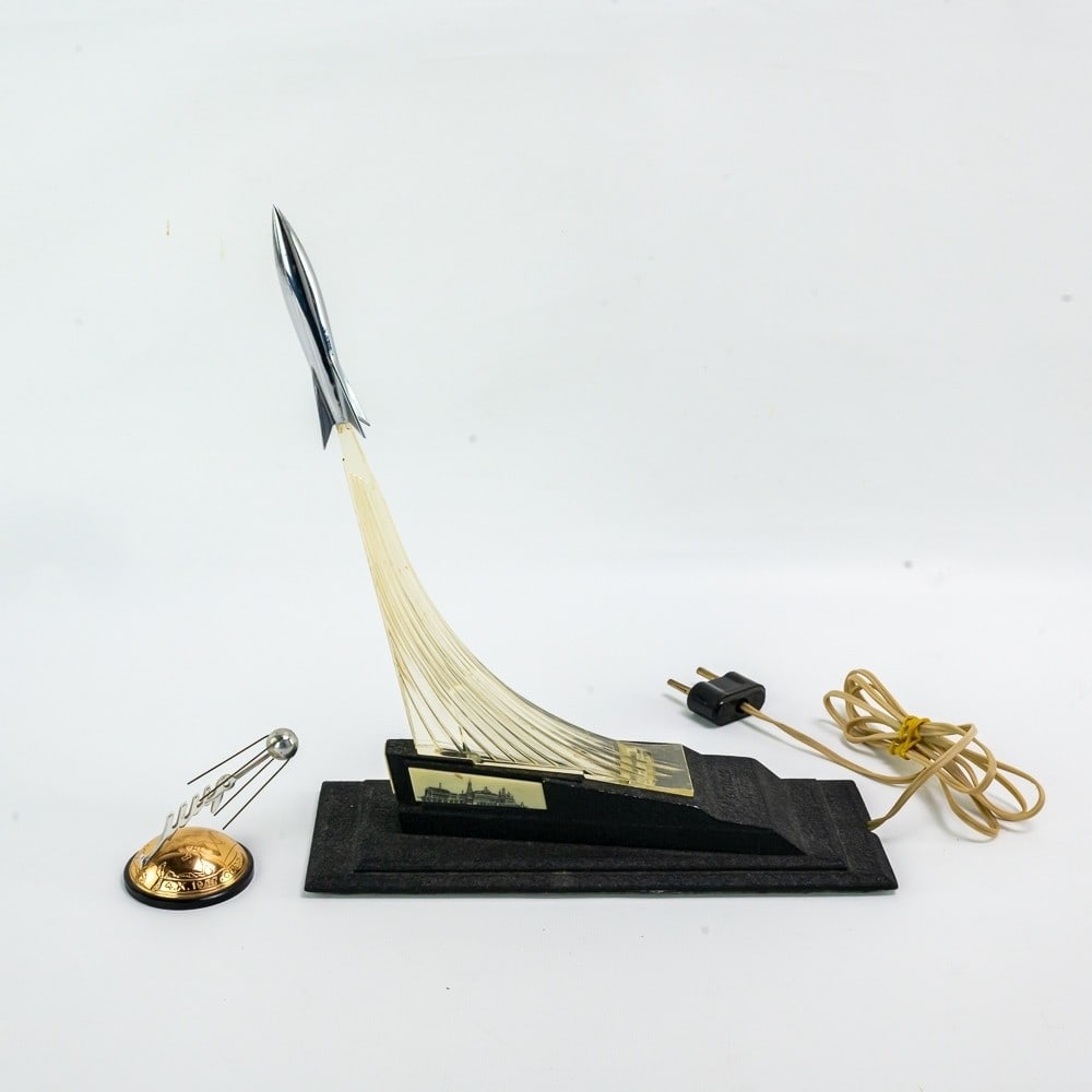 1957 Soviet Space Program Sputnik Souvenirs (2) Auction