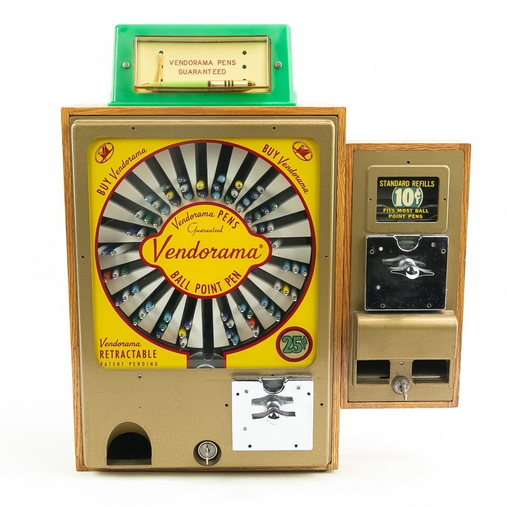 Coin Op "Vedorama" Pen & Refill Dispenser (1 of 11)