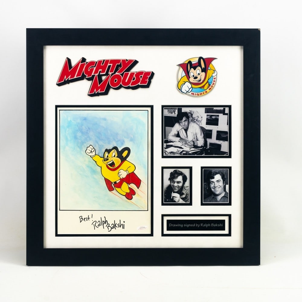 Bakshi Drawing of Mighty Mouse (1 of 8)