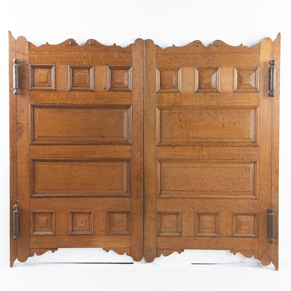 Pair Swinging Oak Saloon Doors (1 of 12)