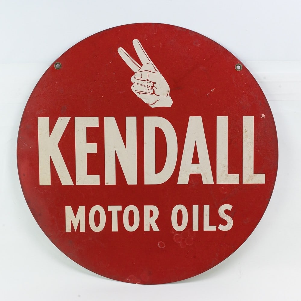 Kendall DSTL Motor Oils Double Sided Sign (1 of 11)