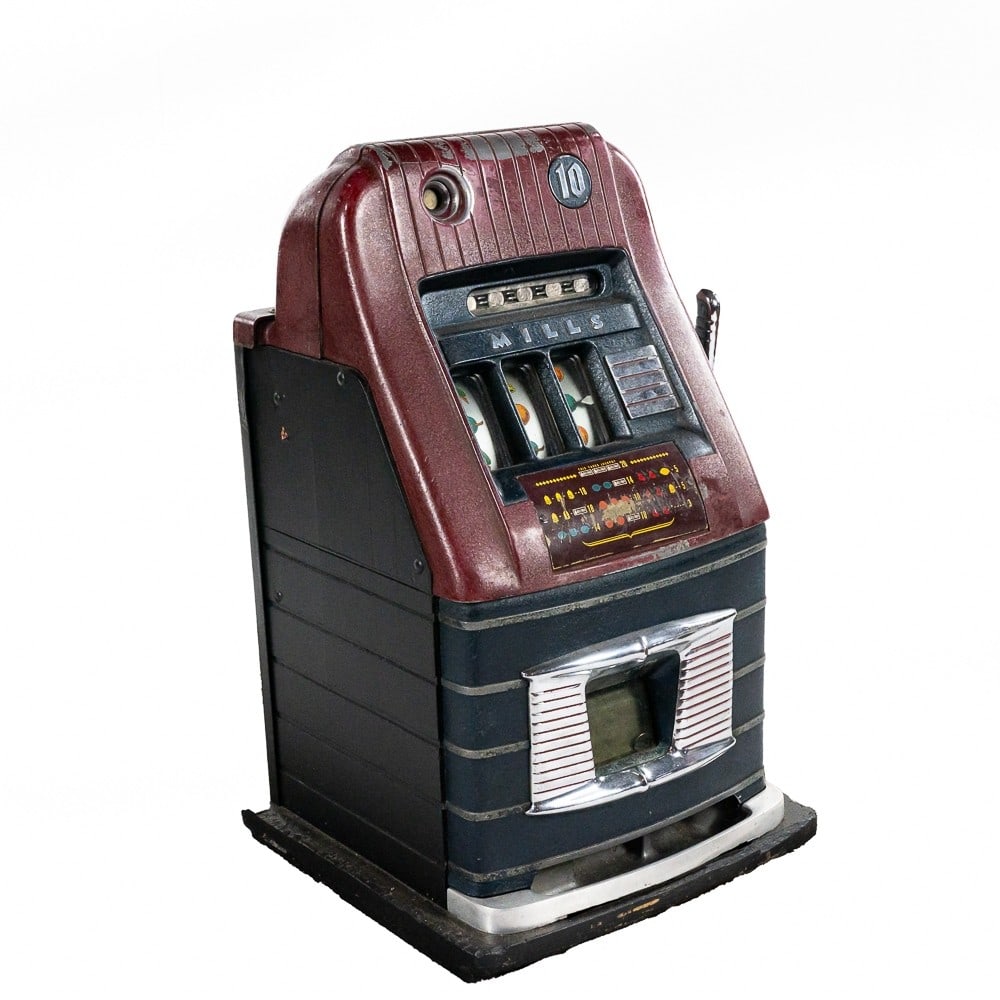 Coin Op Mills 10 Cent High Top Slot Machine (1 of 16)