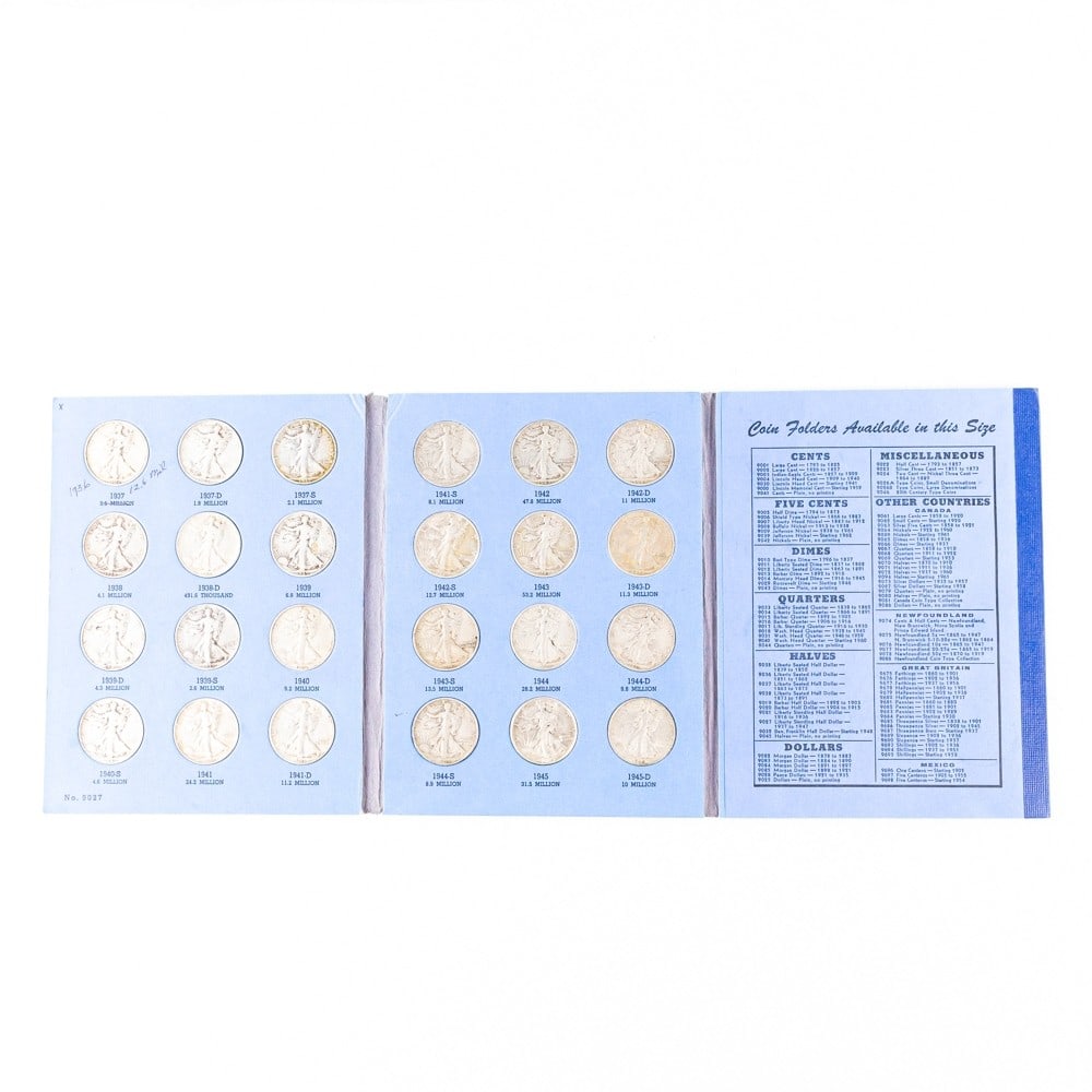 (30) Walking Liberty Silver Half Dollar 1937-1947 (1 of 5)