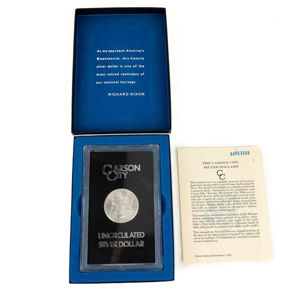 1884-CC Carson City Morgan Silver Dollar GSA Hoard (1 of 6)