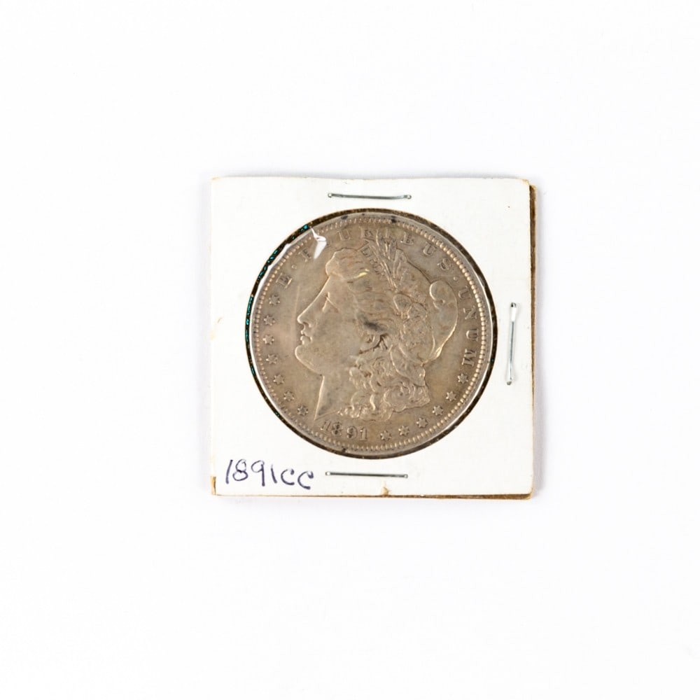 Key Date 1891-CC Carson City Morgan Silver Dollar (1 of 2)