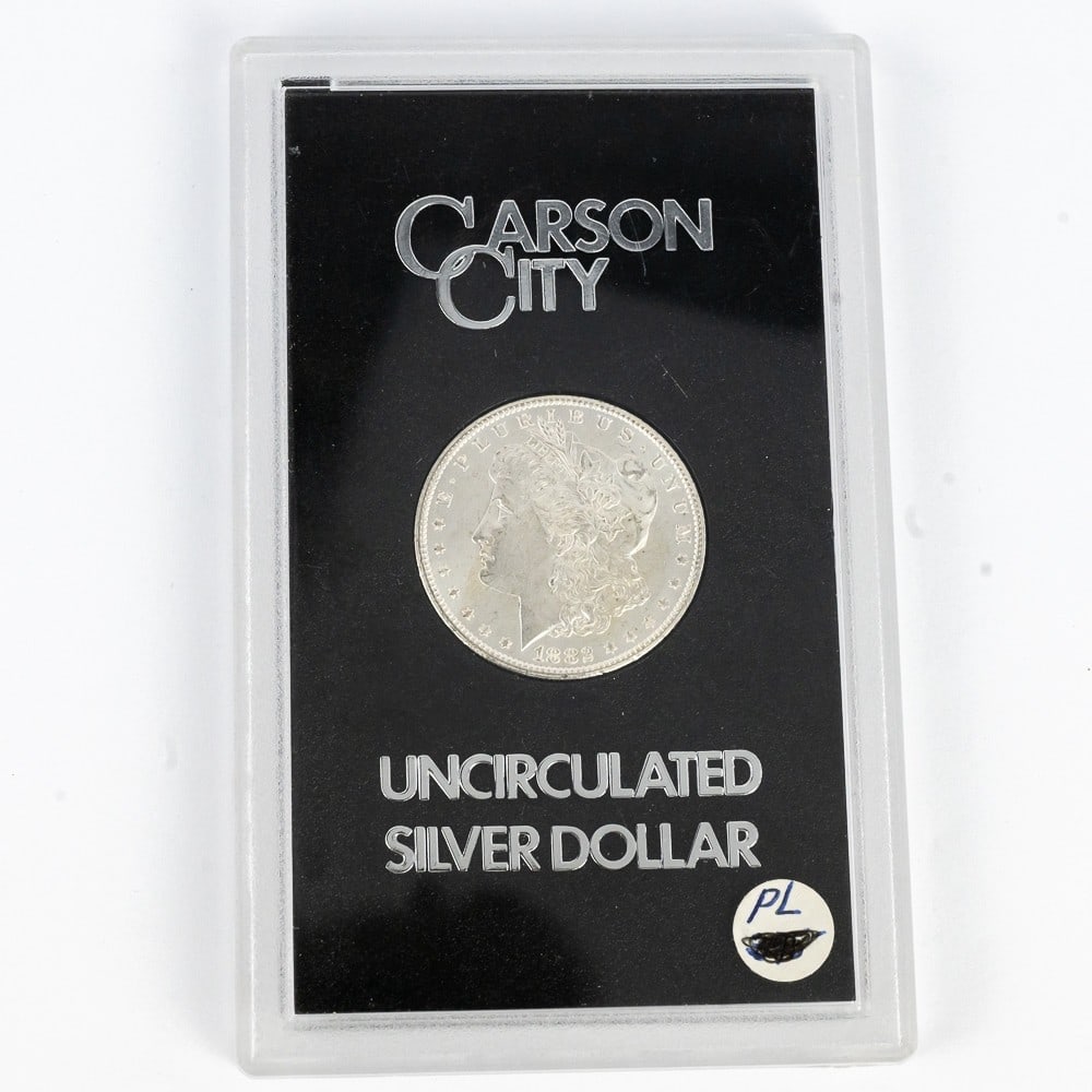 1882-CC Carson City Morgan Silver Dollar GSA Hoard (1 of 3)