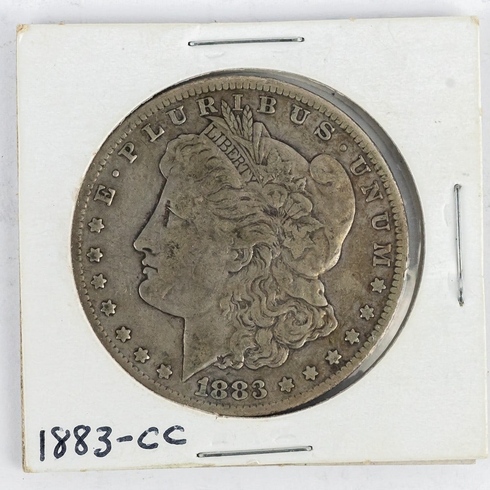 1883-CC Carson City Morgan Silver Dollar (1 of 2)