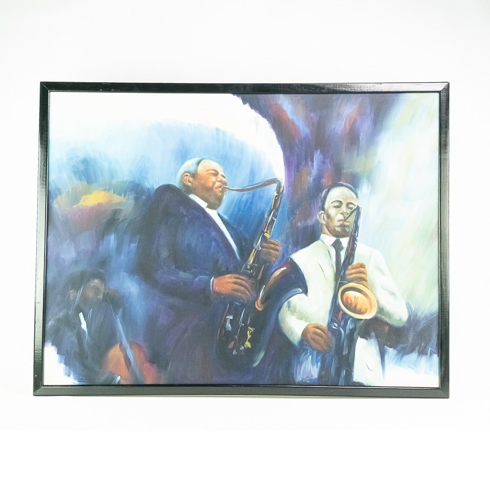 Oil Painting Jazz Musicians (1 of 9)
