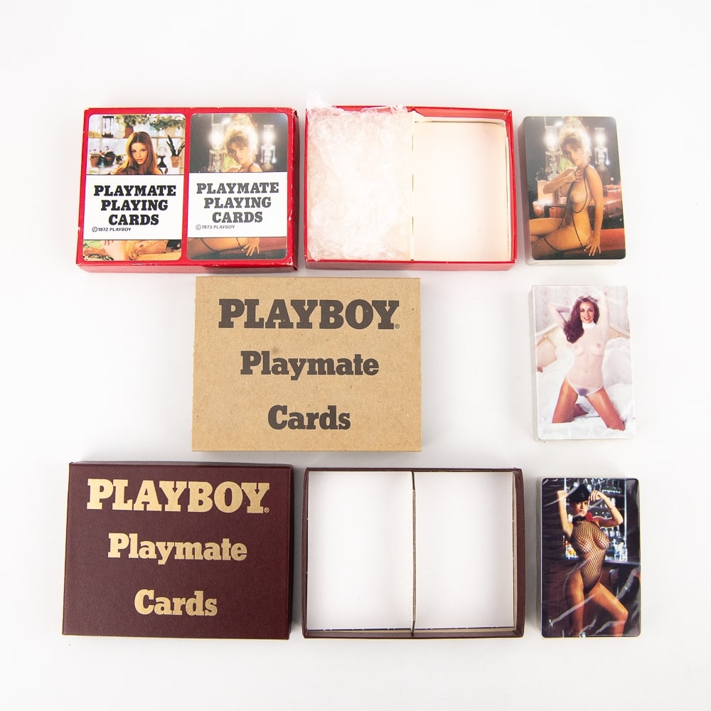 (3) Decks of Sealed Playboy Playmate Playing Cards (1 of 7)