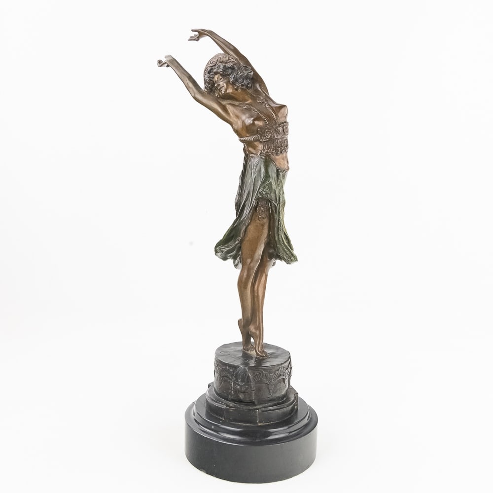 Claire Jeanne Colinet Crimean Dancer Bronze Statue (1 of 14)