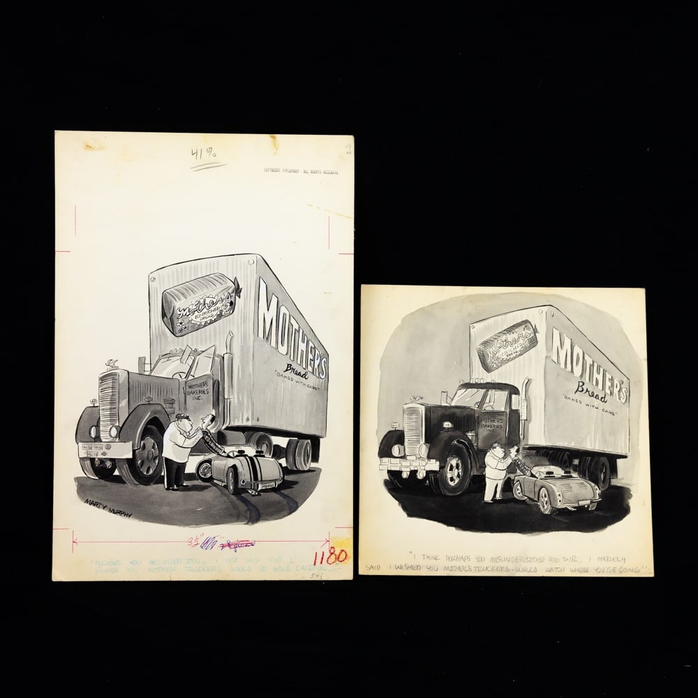 Marty Murphy Playboy Dec 1967 Sketch Art Study (1 of 6)