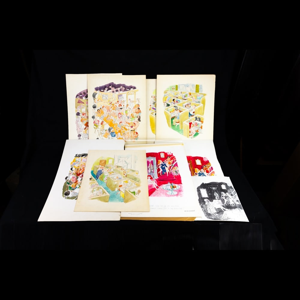 Original Marty Murphy Playboy (8) Sketch Art Study (1 of 20)