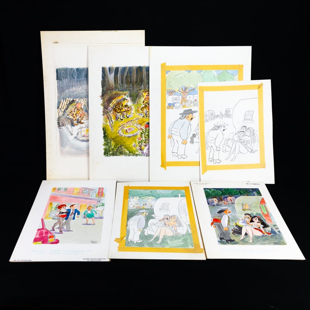 Original Marty Murphy Playboy (11) Sketch Study (1 of 20)