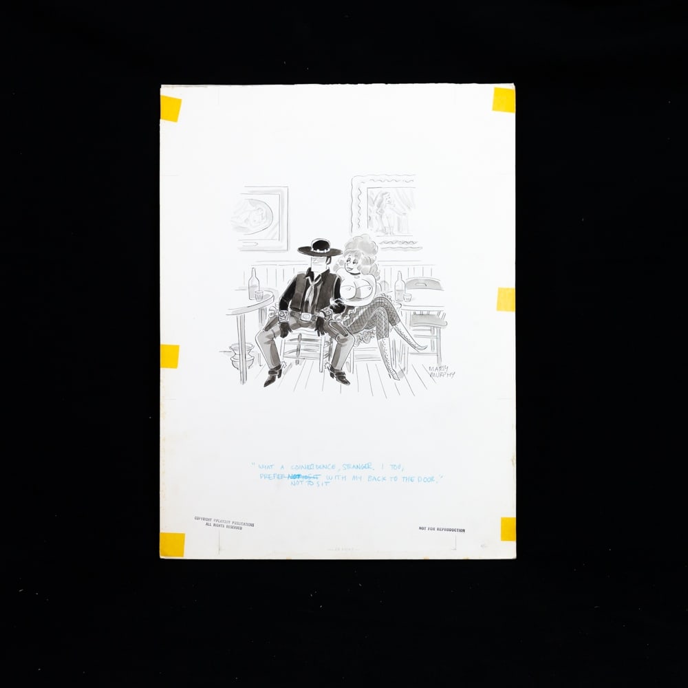 Marty Murphy Playboy Cartoon Art Gag Illustration (1 of 8)