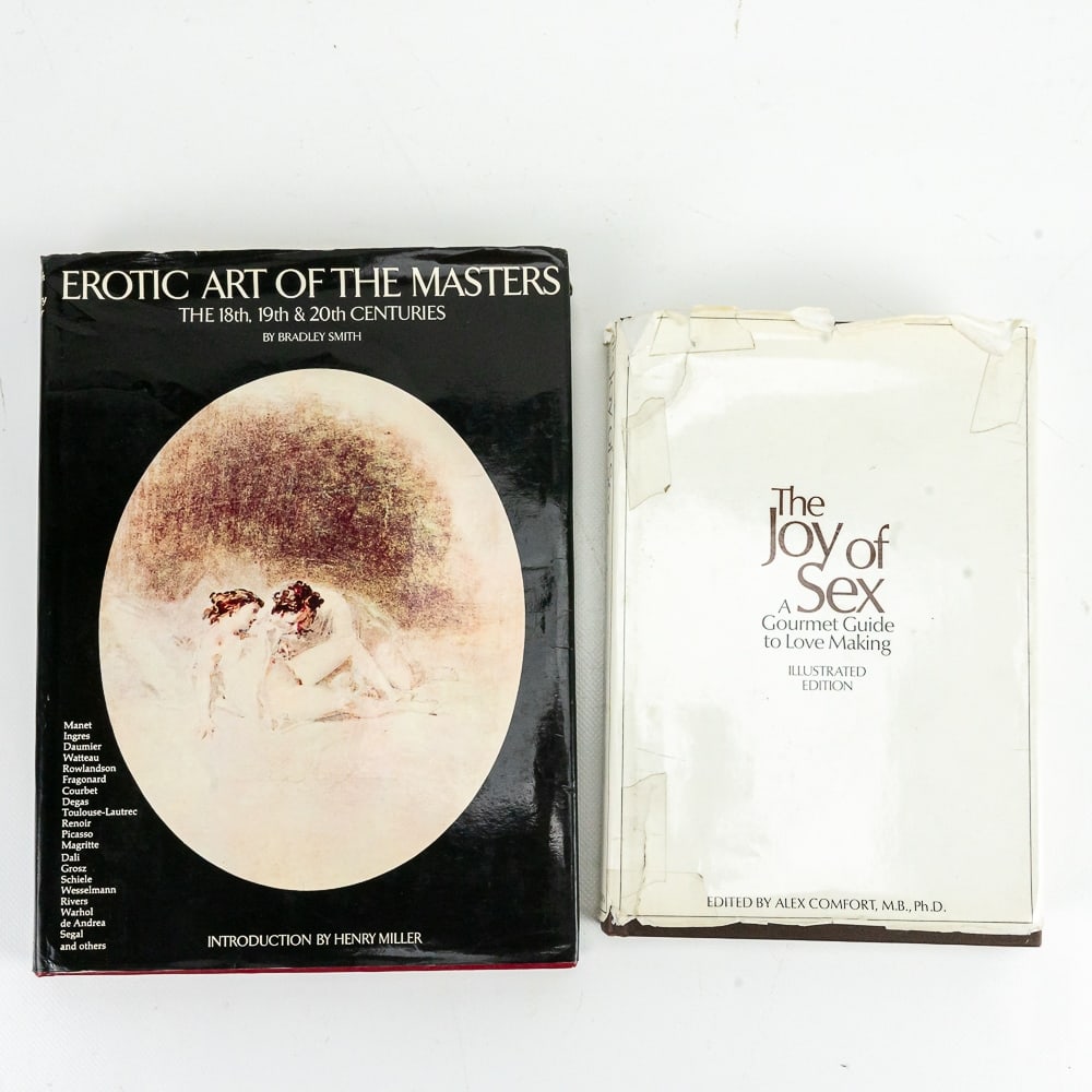 Erotic Art Of The Masters & The Joy Of Sex Books