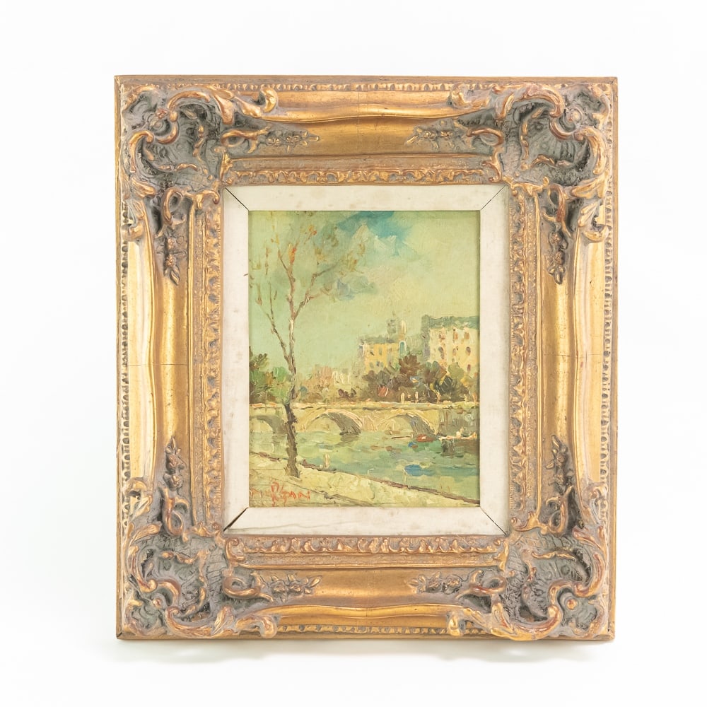 Morgan 20th Century Oil on Canvas (1 of 8)