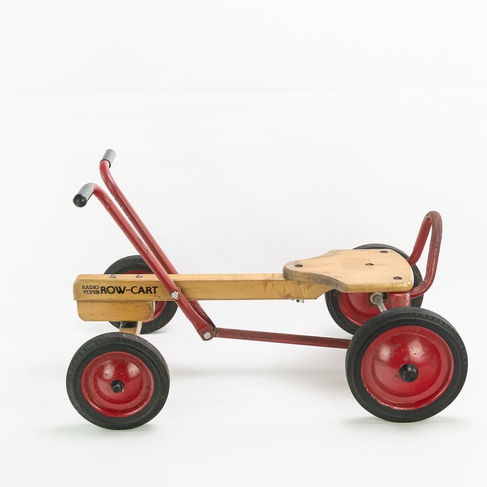 Vintage Radio Flyer Row Cart Irish Mail