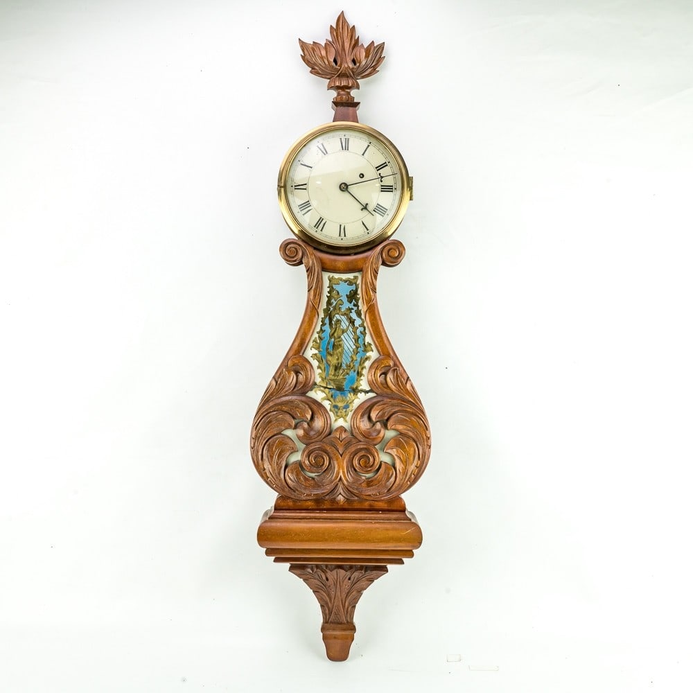 Lyre Style Banjo Clock - Reproduction (1 of 13)
