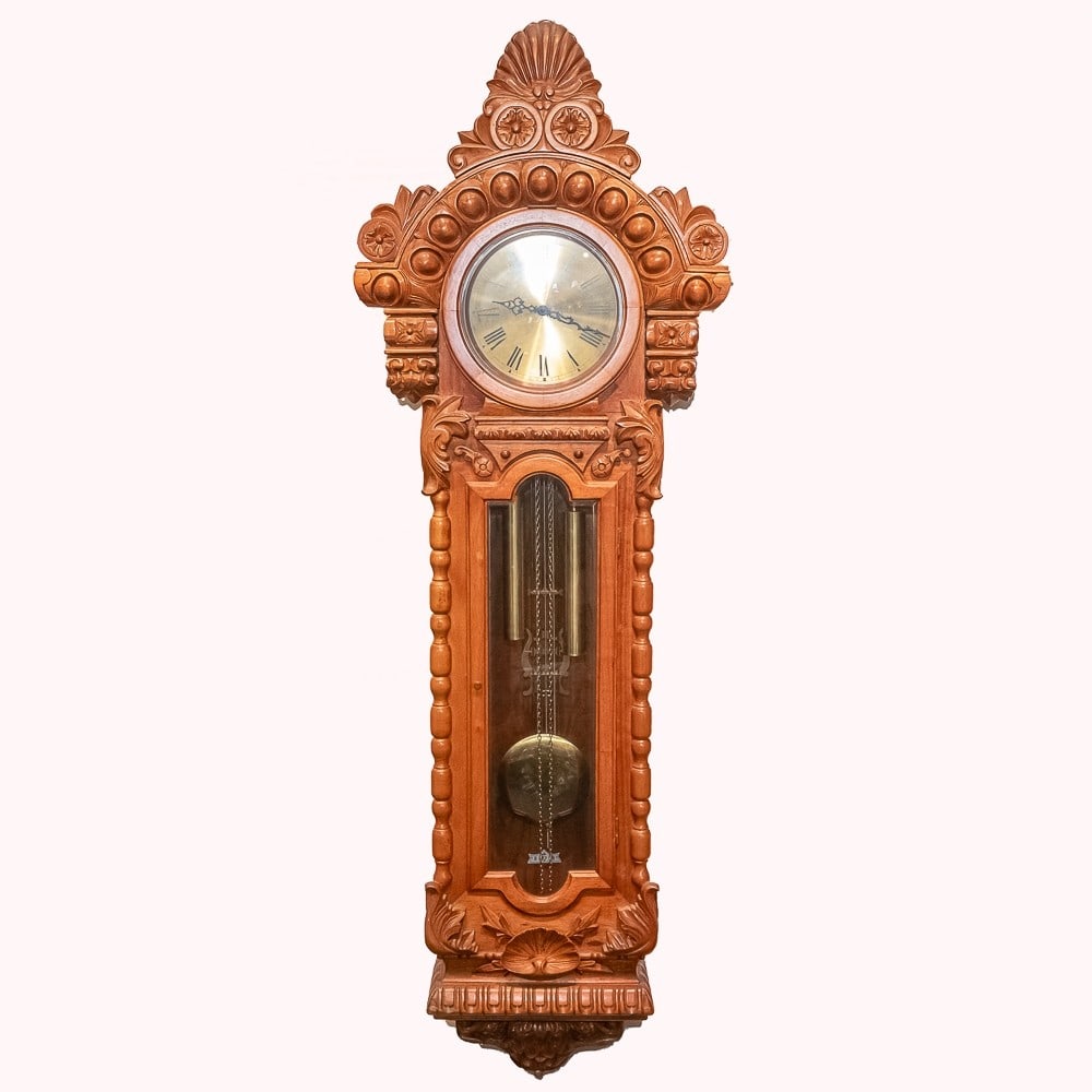 Kieninger Monumental Carved Wall Clock (1 of 10)