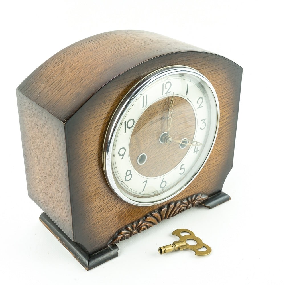 Benting Mantel Clock by Smith Co. England (1 of 12)