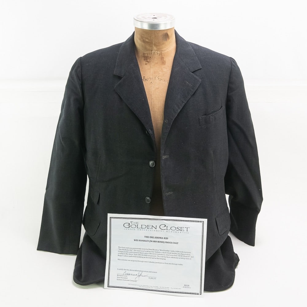 Ward Bond " The Oklahoma Kid" Screen Worn Coat (1 of 7)