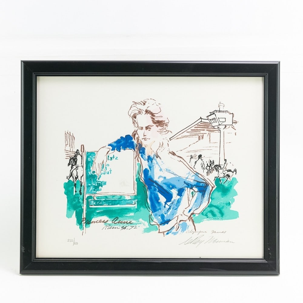 LeRoy Neiman Print Princess Anne (1 of 10)