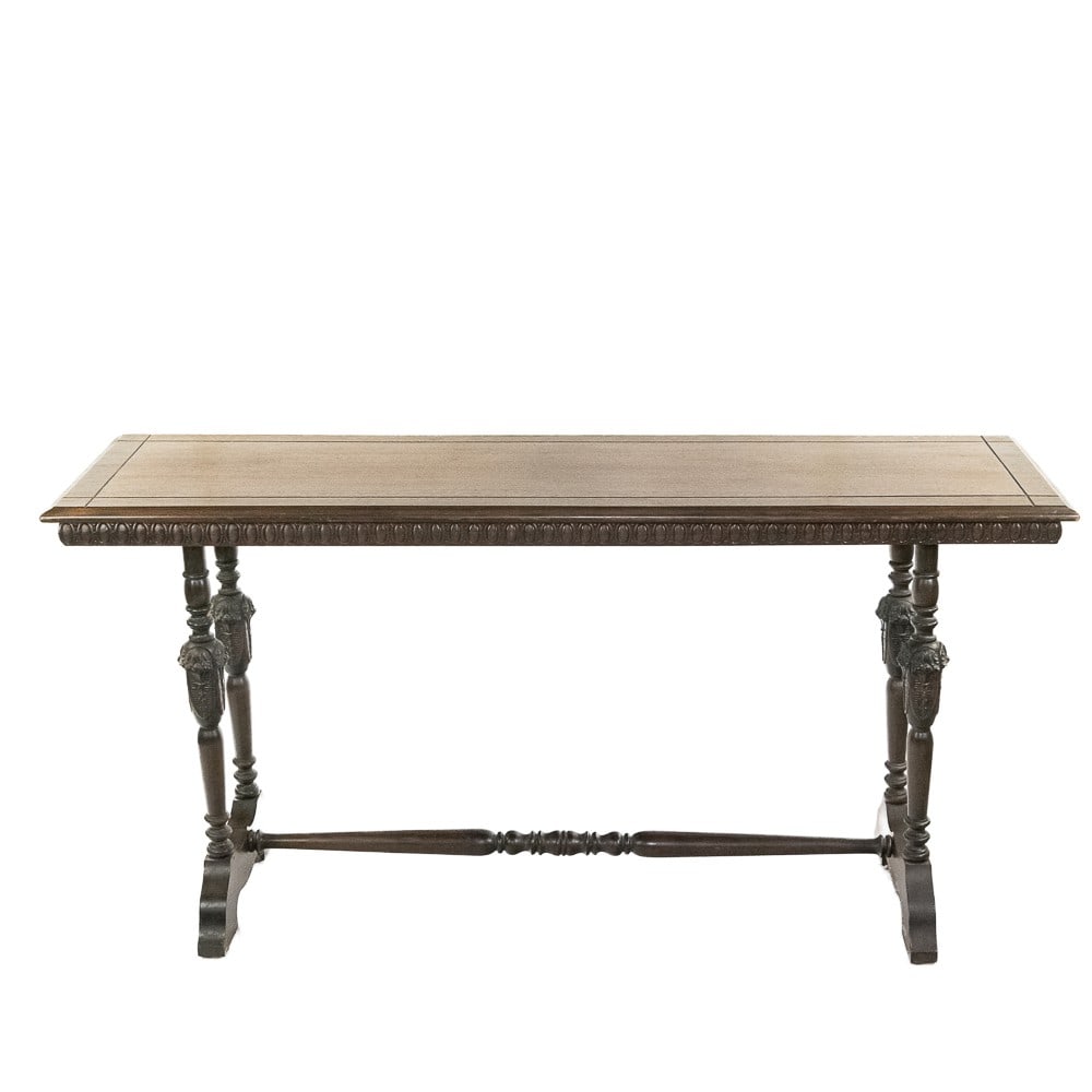 Early 20 C. Walnut Entry Hall Table (1 of 13)