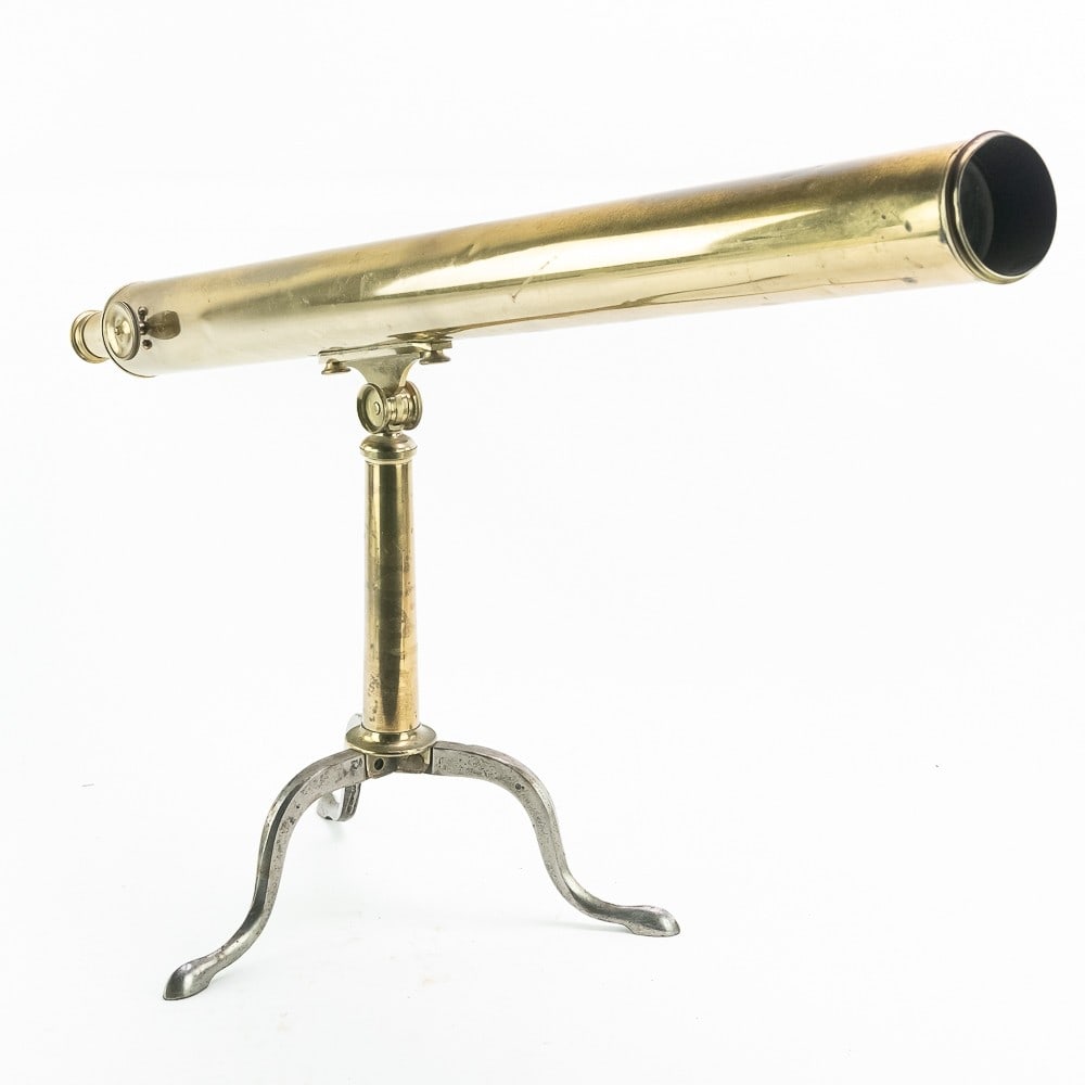 Vintage Brass Telescope on Stand (1 of 20)
