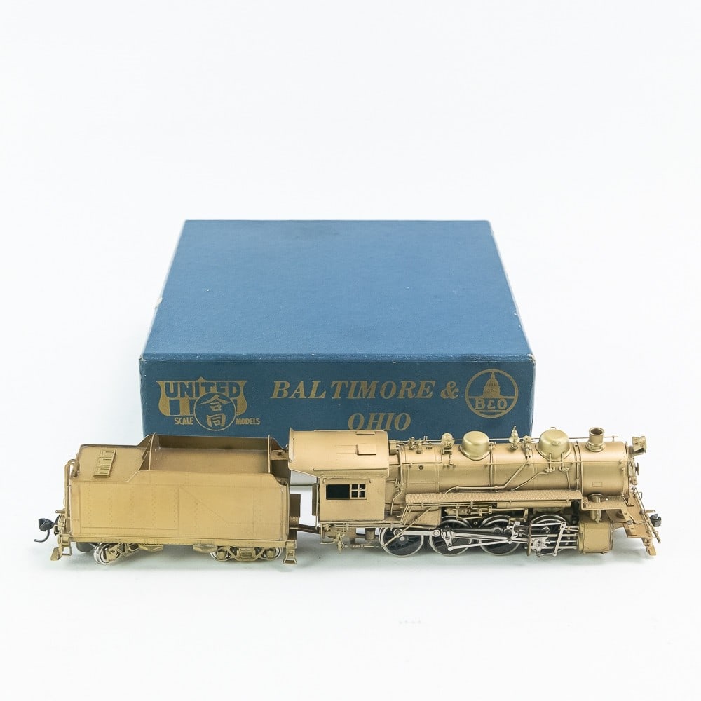 United Scale Models B&O Class E27 2-8-0 Locomotive (1 of 12)