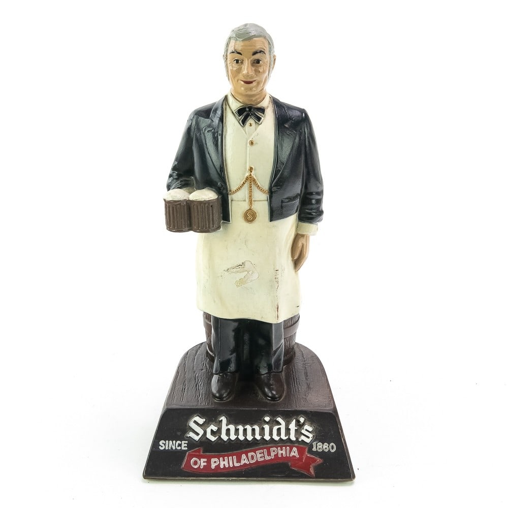 Schmidt's Beer Bar Top Statue Advertising Sign (1 of 5)