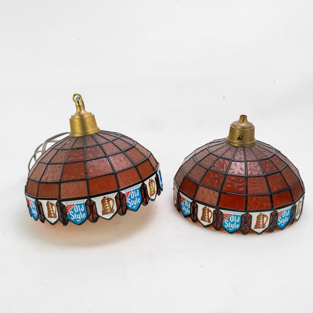 OLD STYLE BEER オールドスタイル ライト ランプ ビンテージ Vintage Heileman's Old Style Beer Sign - Electric Coach Light Wall