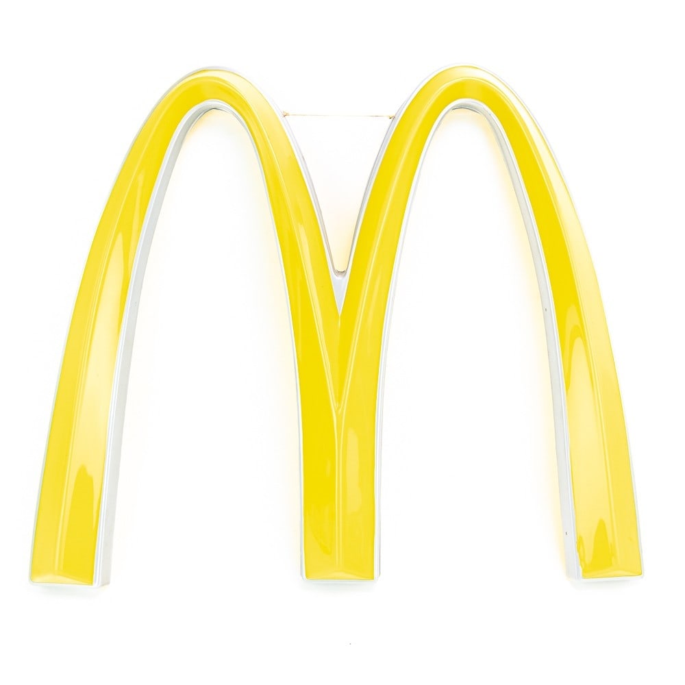Small Vacuformed McDonalds Golden Arches Sign (1 of 5)