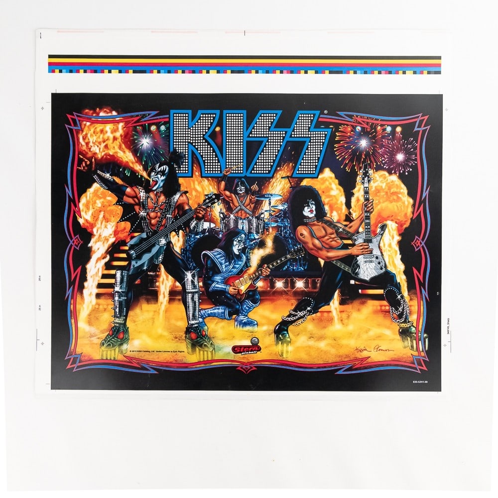KISS Stern Pinball Translite (1 of 6)