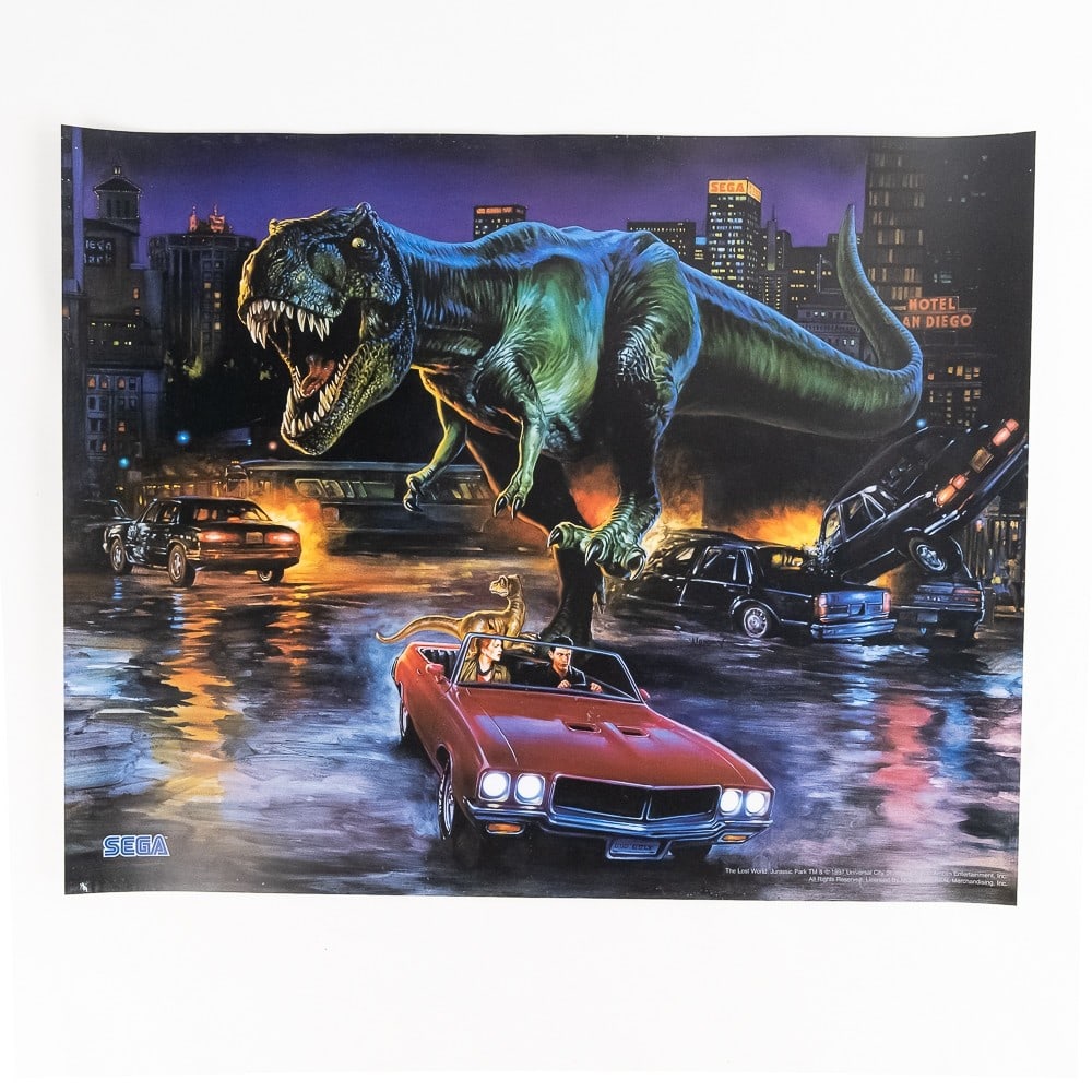 Jurassic Park Lost World Pinball Translite (1 of 5)