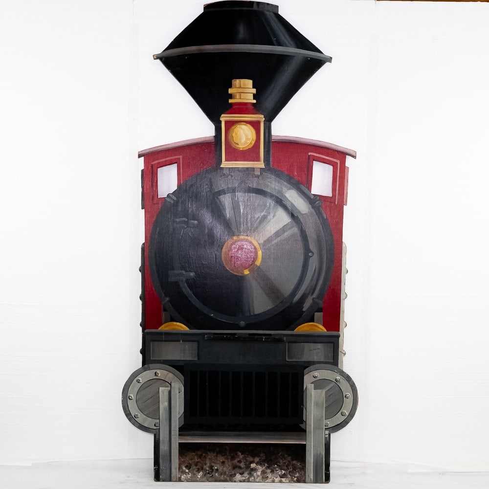 Train Locomotive Wooden Display Board (1 of 7)