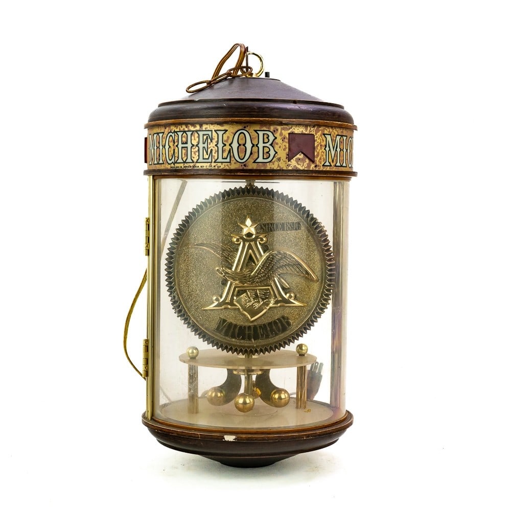 Michelob Cylindrical Hanging Advertising Light (1 of 13)