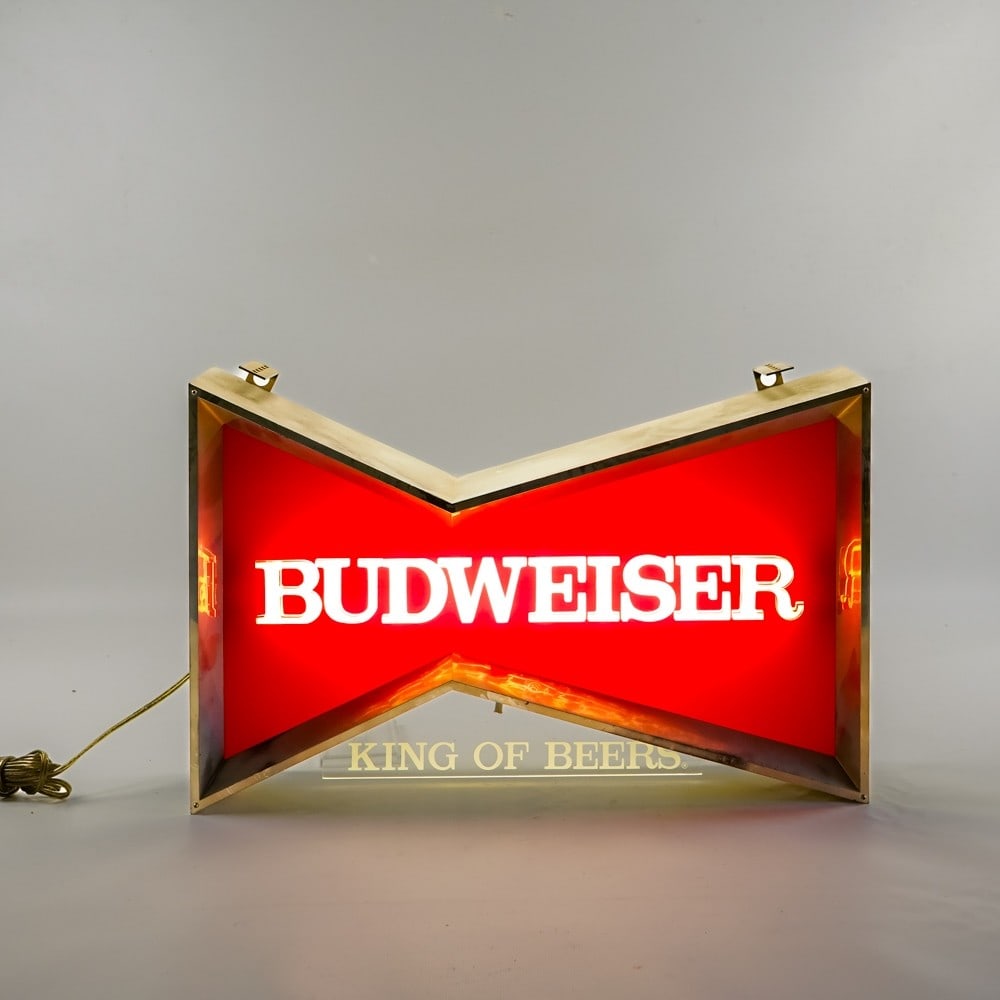 Budweiser Illuminated Bow-Tie Advertisement (1 of 9)