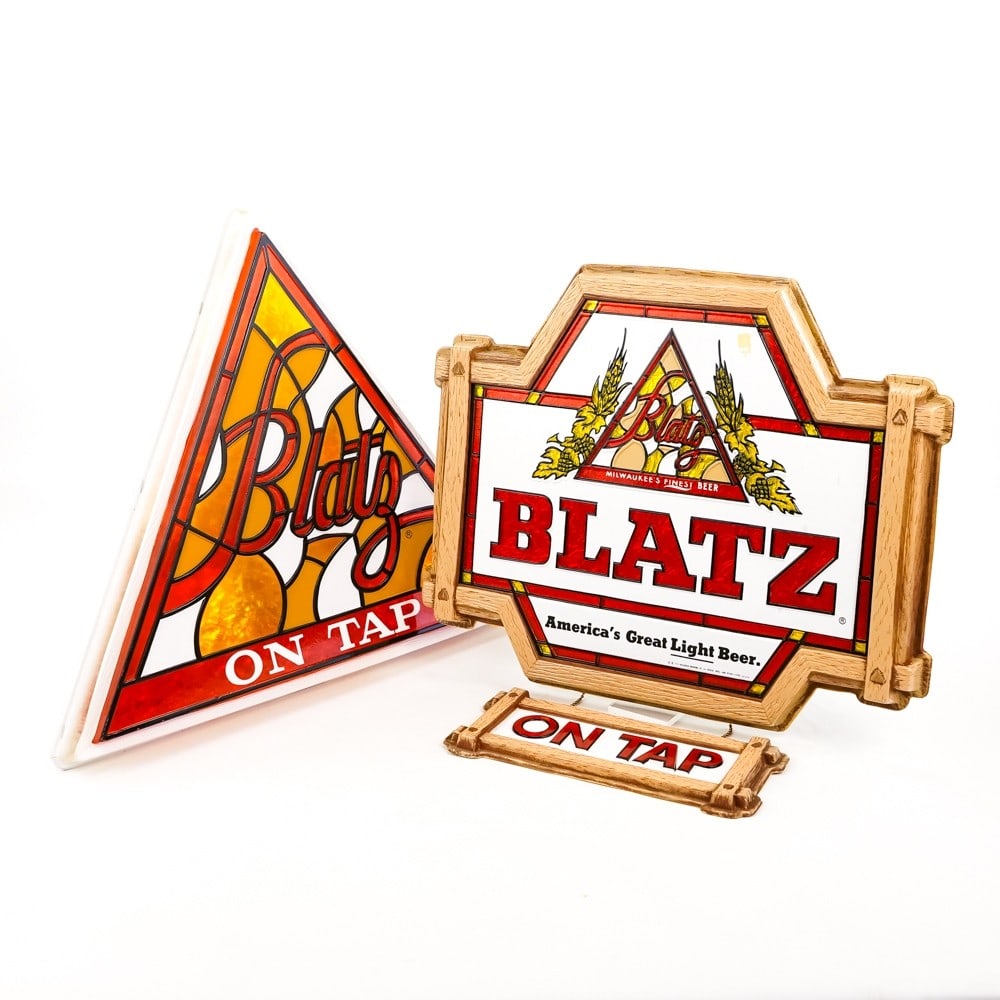 (2) Blatz Beer Advertising Signs (1 of 11)
