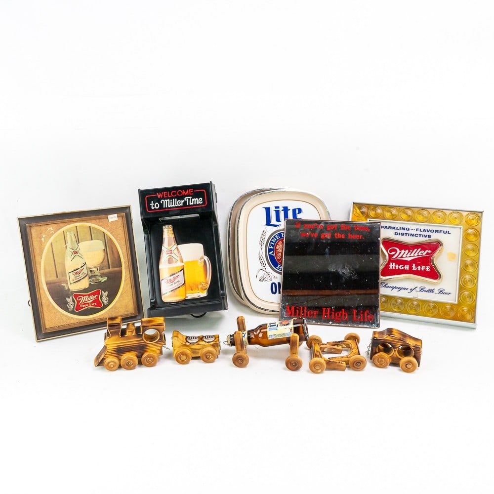 (14) Assorted Miller High Life and Lite Breweriana (1 of 15)