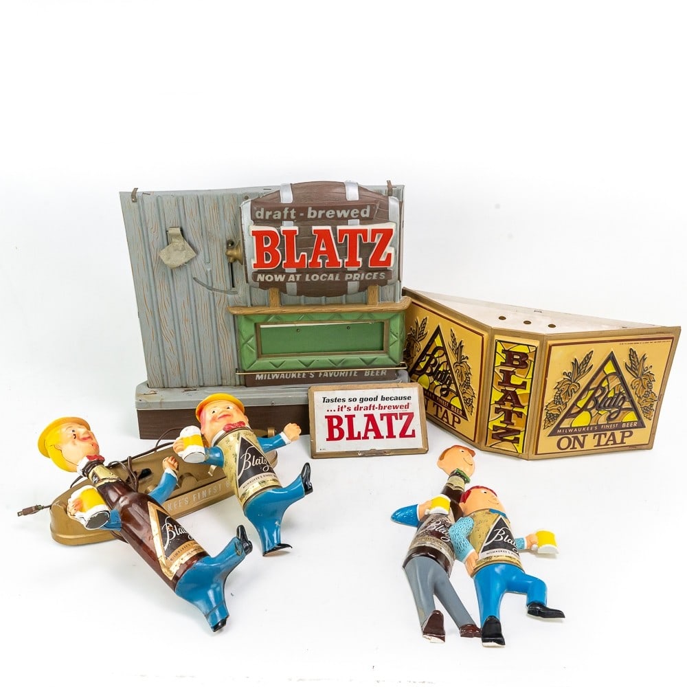 (6) Blatz Advertisement Display and Misc. (1 of 12)