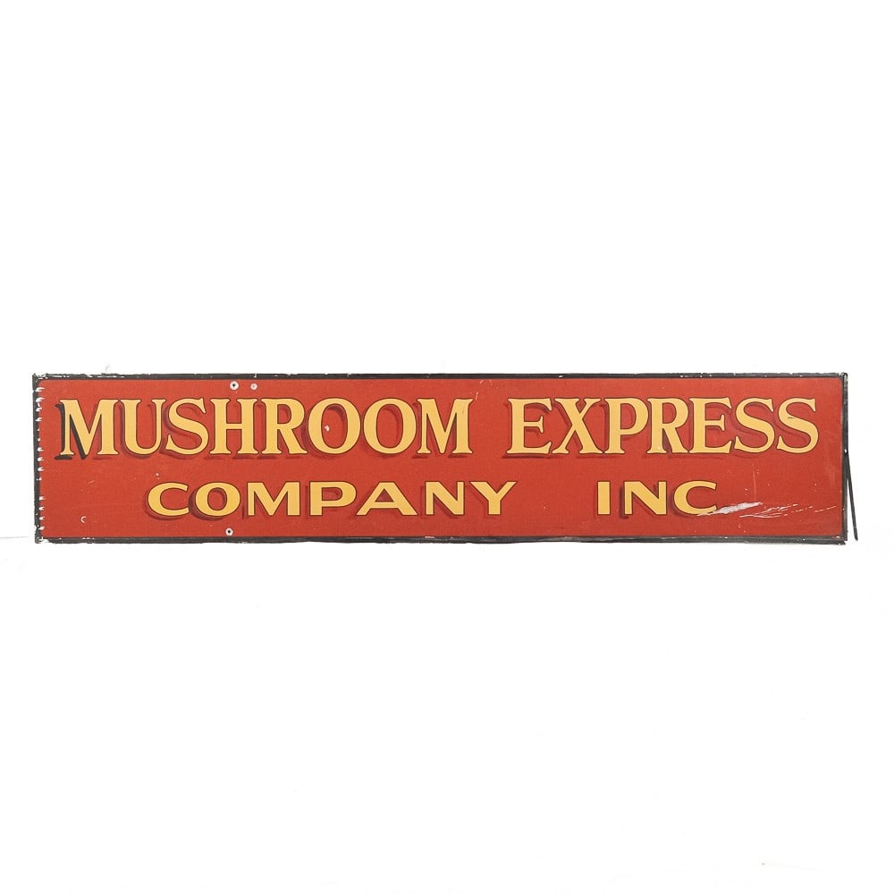 Mushroom Express Company Inc. Advertising Sign (1 of 6)