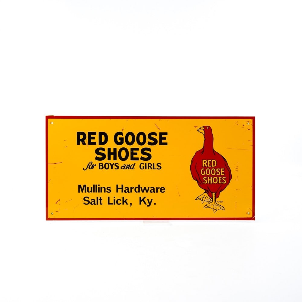 "Red Goose Shoes" Tin Sign (1 of 6)