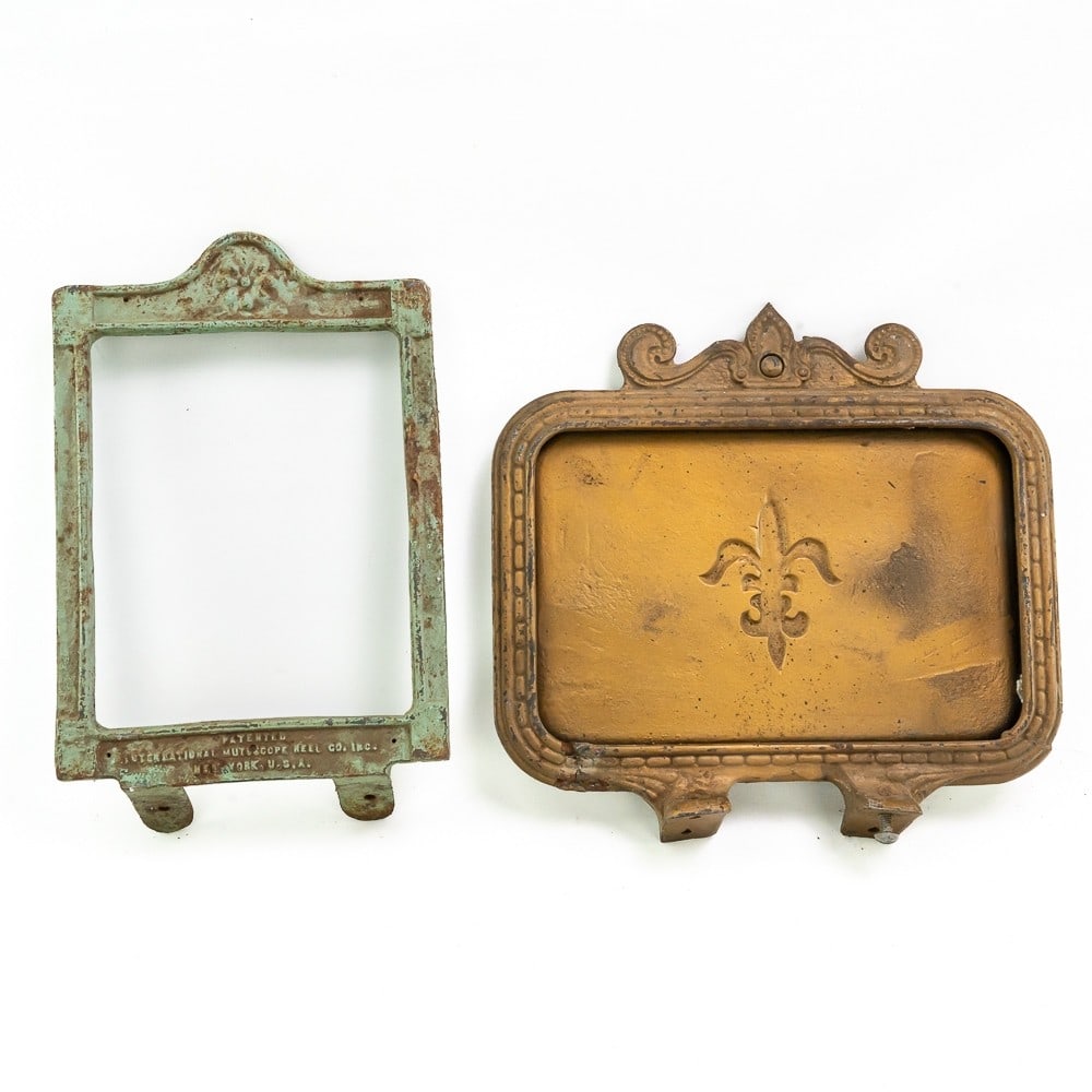 2 Mutoscope Cast Iron Marquees (1 of 7)